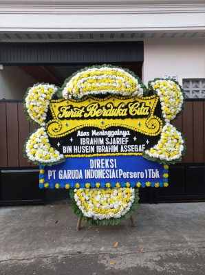 Papan Bunga Duka di Sudirejo Ii