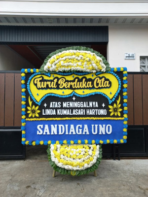 Papan Bunga Duka di Sudirejo Ii