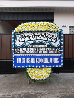 Papan Bunga Duka di Sudirejo Ii